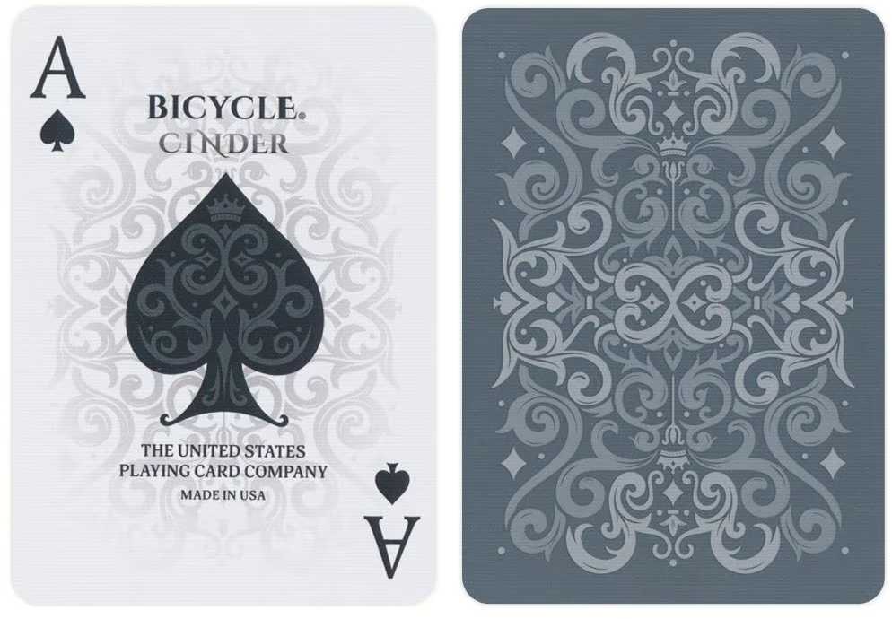 Bicycle Dviračių Cinder kortos