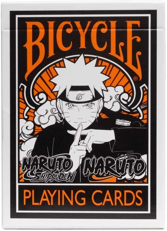 Naruto žaidimo kortos – Bicycle, kolekcinė kaladė anime gerbėjams