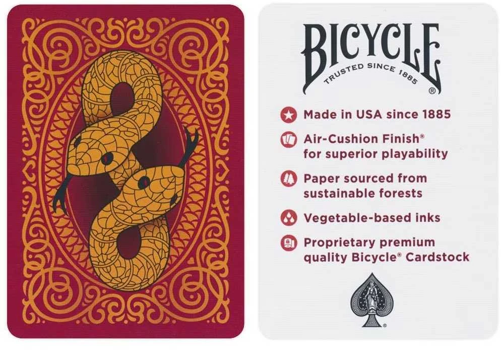 Bicycle - Snake kortos