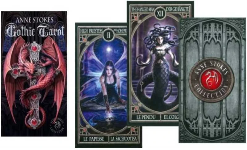 Fournier Anne Stokes gotikinis Taro Kortos