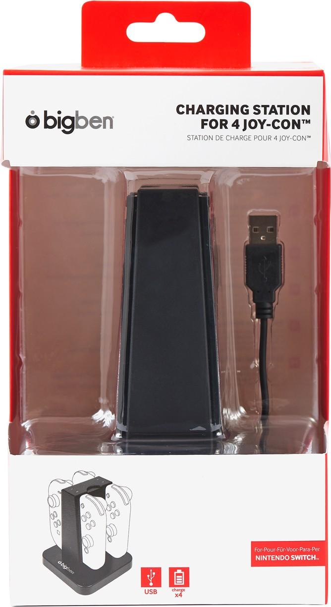 Nacon Big Ben Bigben Interactive SWITCHQUADCHARGER mobiliojo įrenginio kroviklis Vidaus Juoda