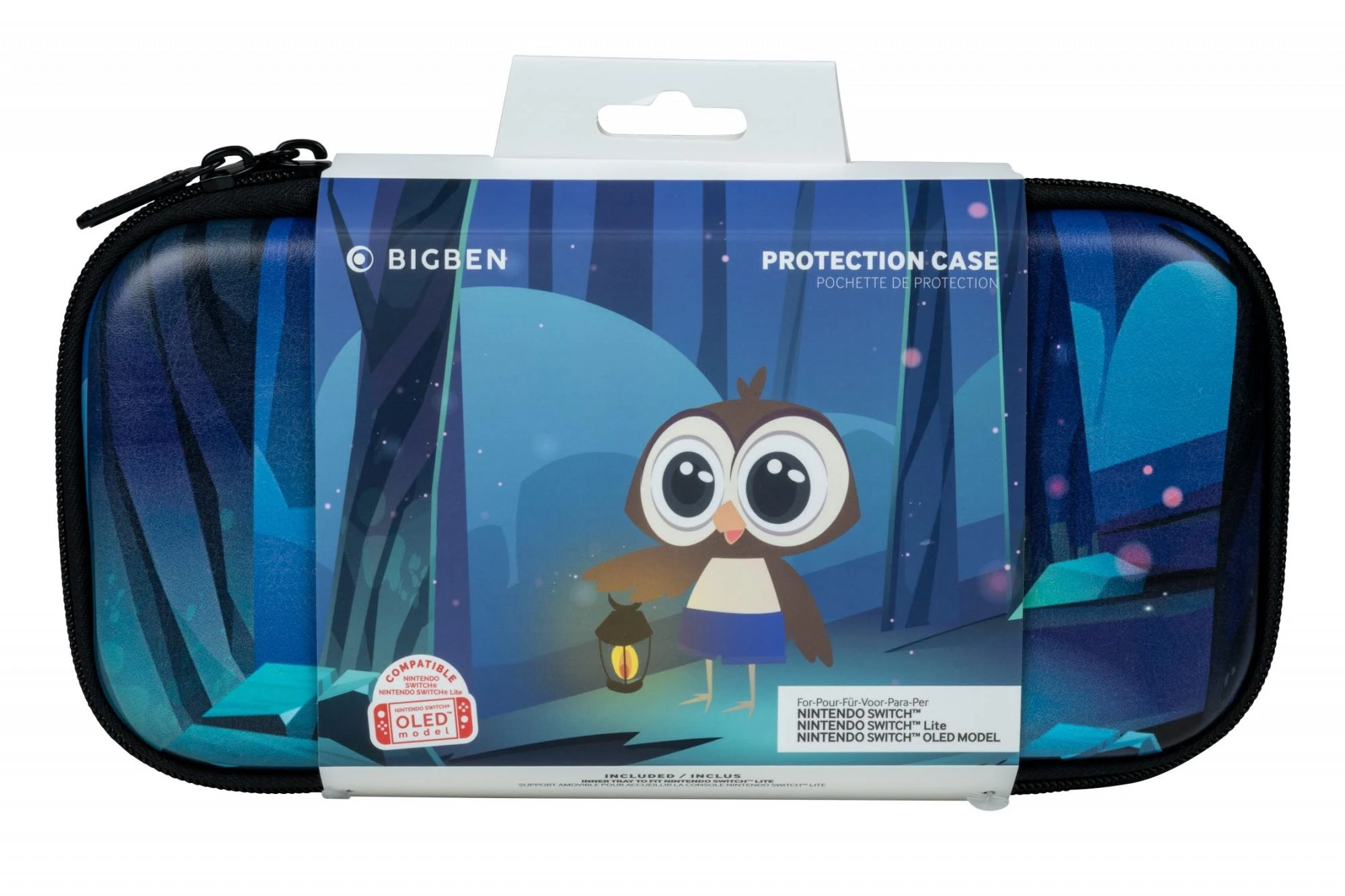 Big Ben BIGBEN Nintendo Switch apsauginis dėklas – Pelėda 3D dizainas