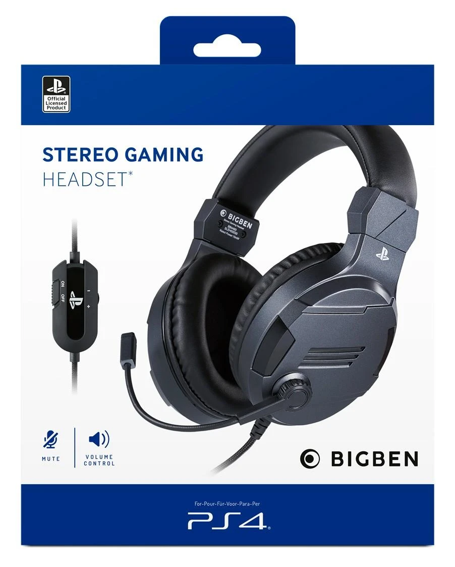 Žaidimų ausinės PS4 V3 Titan, Official Playstation Gaming Headset