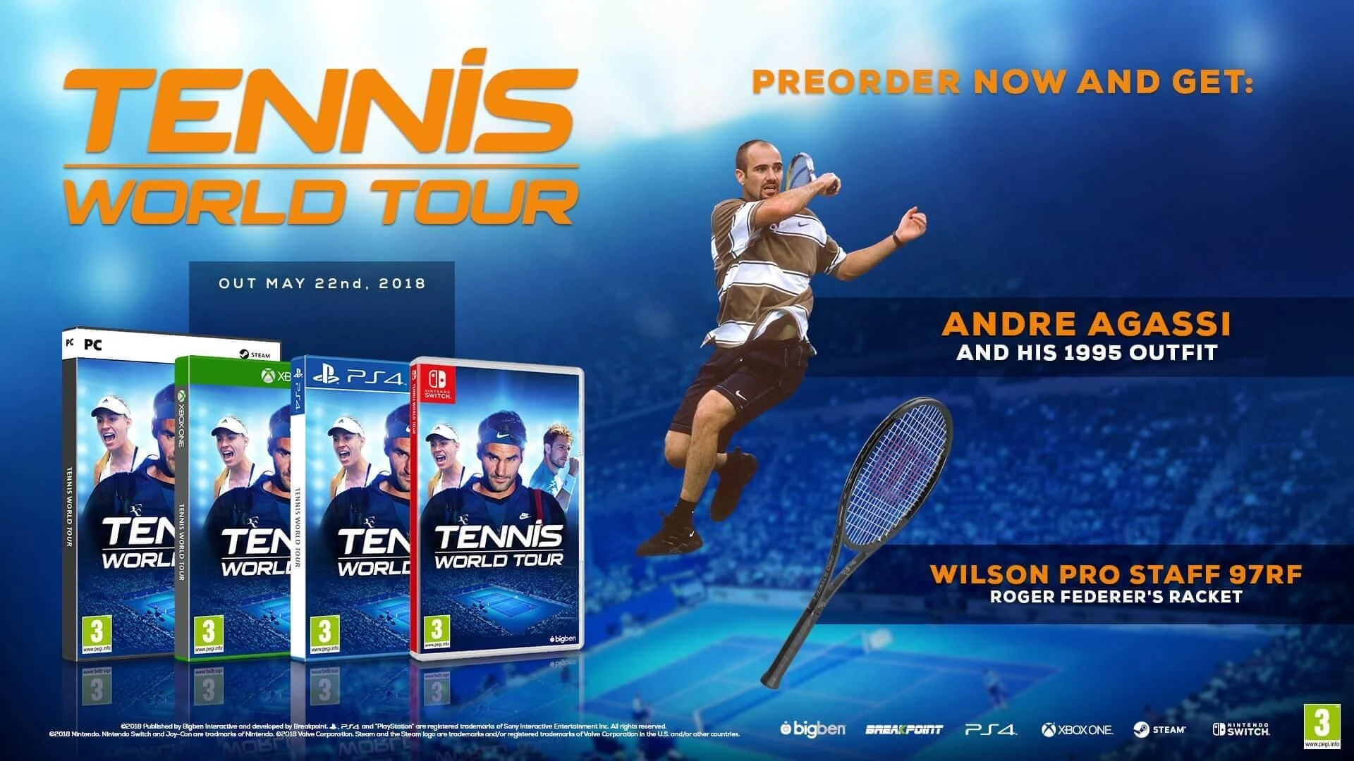 Big Ben TENNIS WORLD TOUR PS4