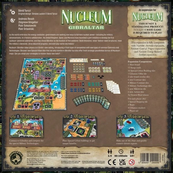 Board&Dice Nucleum: Gibraltar