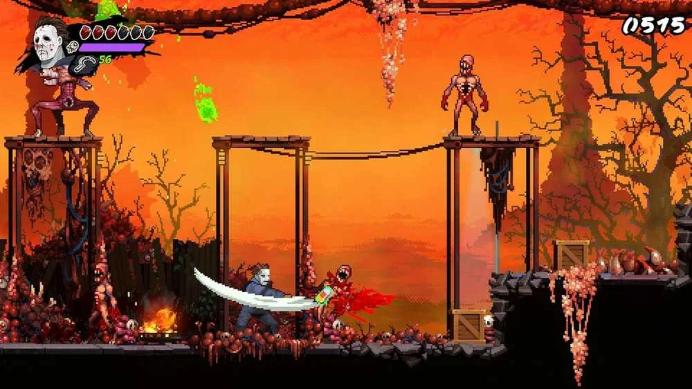 Halloween Boss Team žaidimai Helovinas ir Ash vs Evil Dead RetroRealms Double Feature PS5