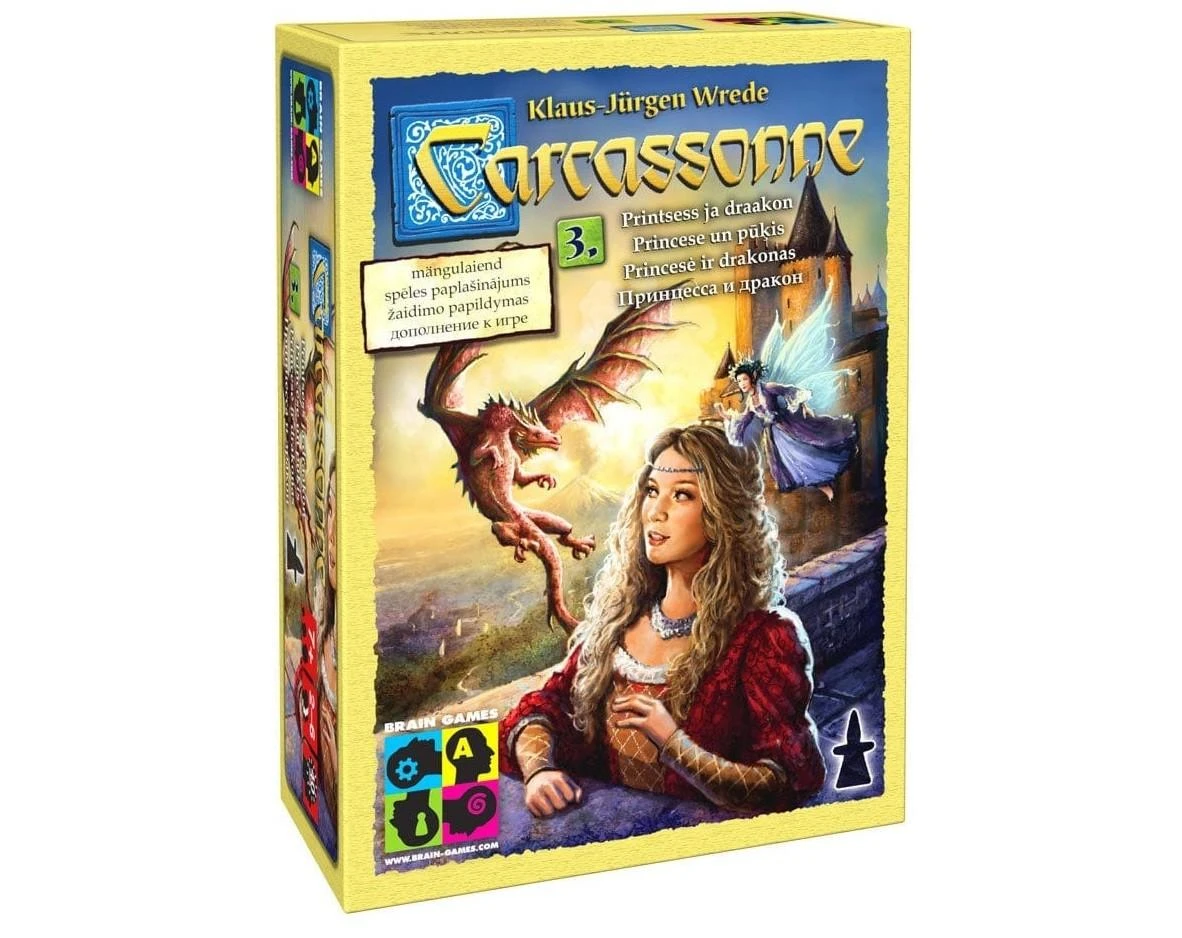 Brain Games Carcassonne 3: Princesė ir drakonas | LT/LV/EE/RU