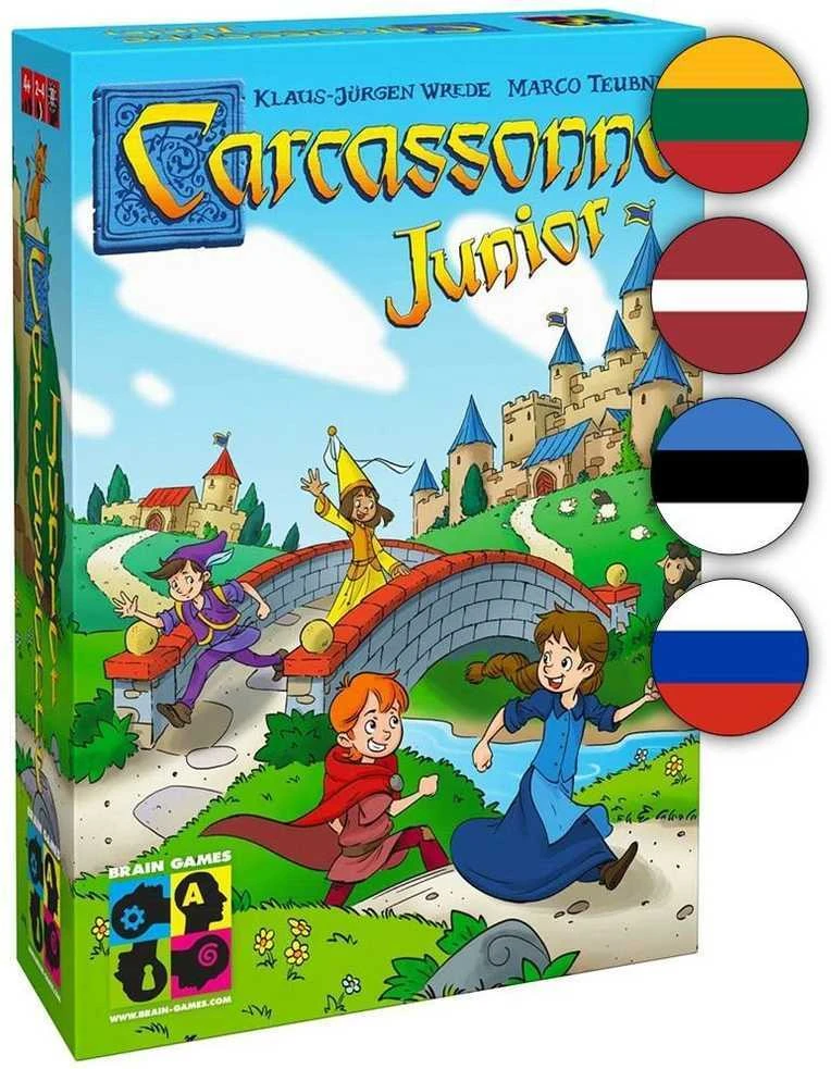 Brain Games Protų žaidimai Carcassonne Junior | LT/LV/EE/RU