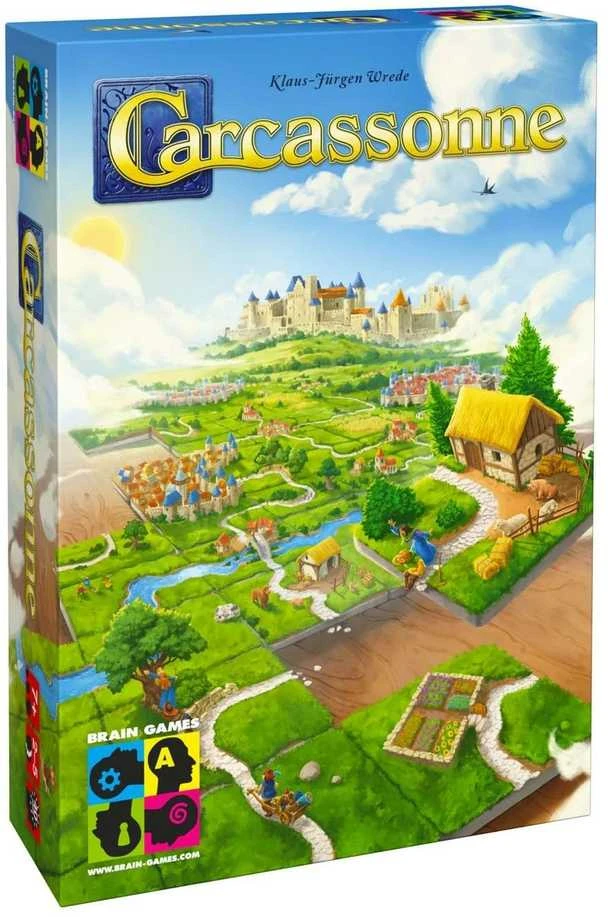 Stalo žaidimas BRAIN GAMES Carcassonne Baltic