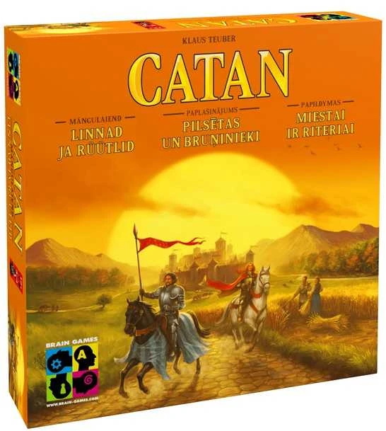 Brain Games Catan: Miestai ir riteriai | LT/LV/EE