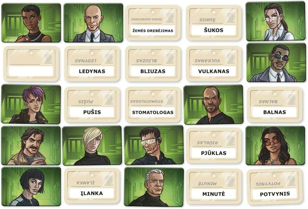 Brain_Games Smegenų žaidimų kodinių vardų duetas | LT