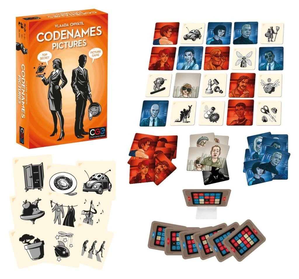 BRAIN GAMES kortų žaidimas Codenames pictures