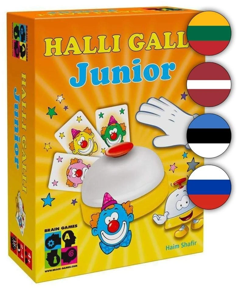 Brain_Games BRAIN GAMES Stalo žaidimas HALLI GALLI JUNIOR, 90781