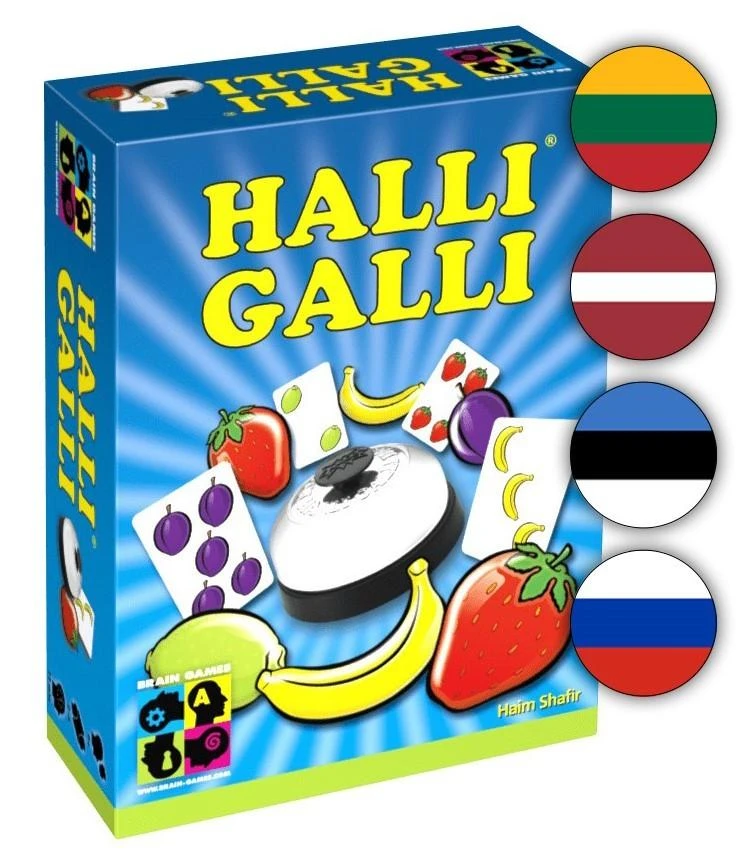BRAIN GAMES žaidimas Halli Galli, 4751010190125