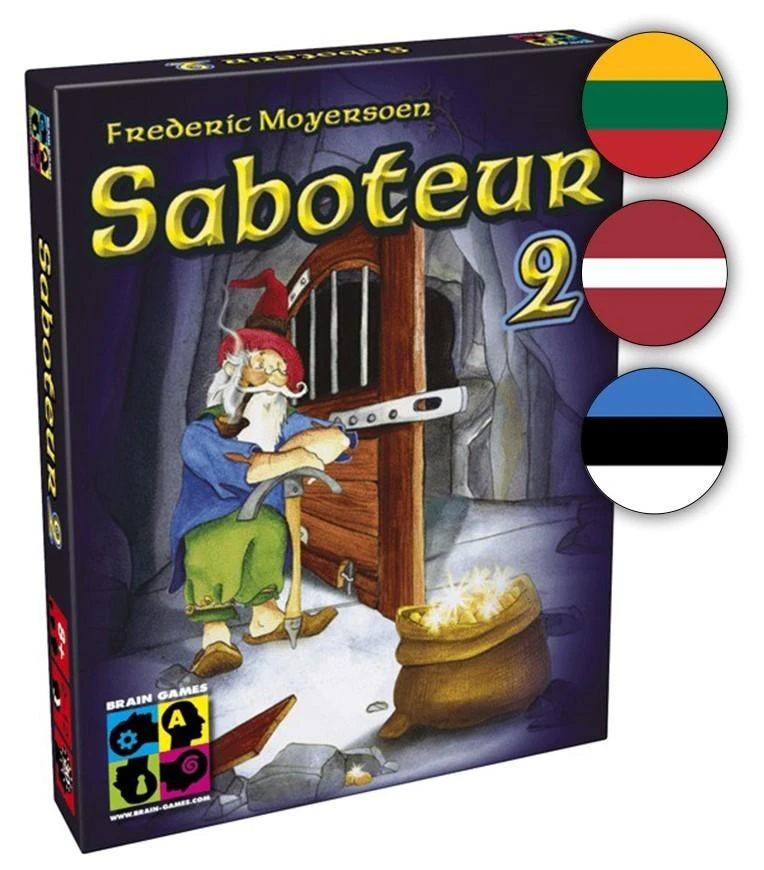 BRAIN GAMES žaidimas Saboteur 2 LV, 4751010190156