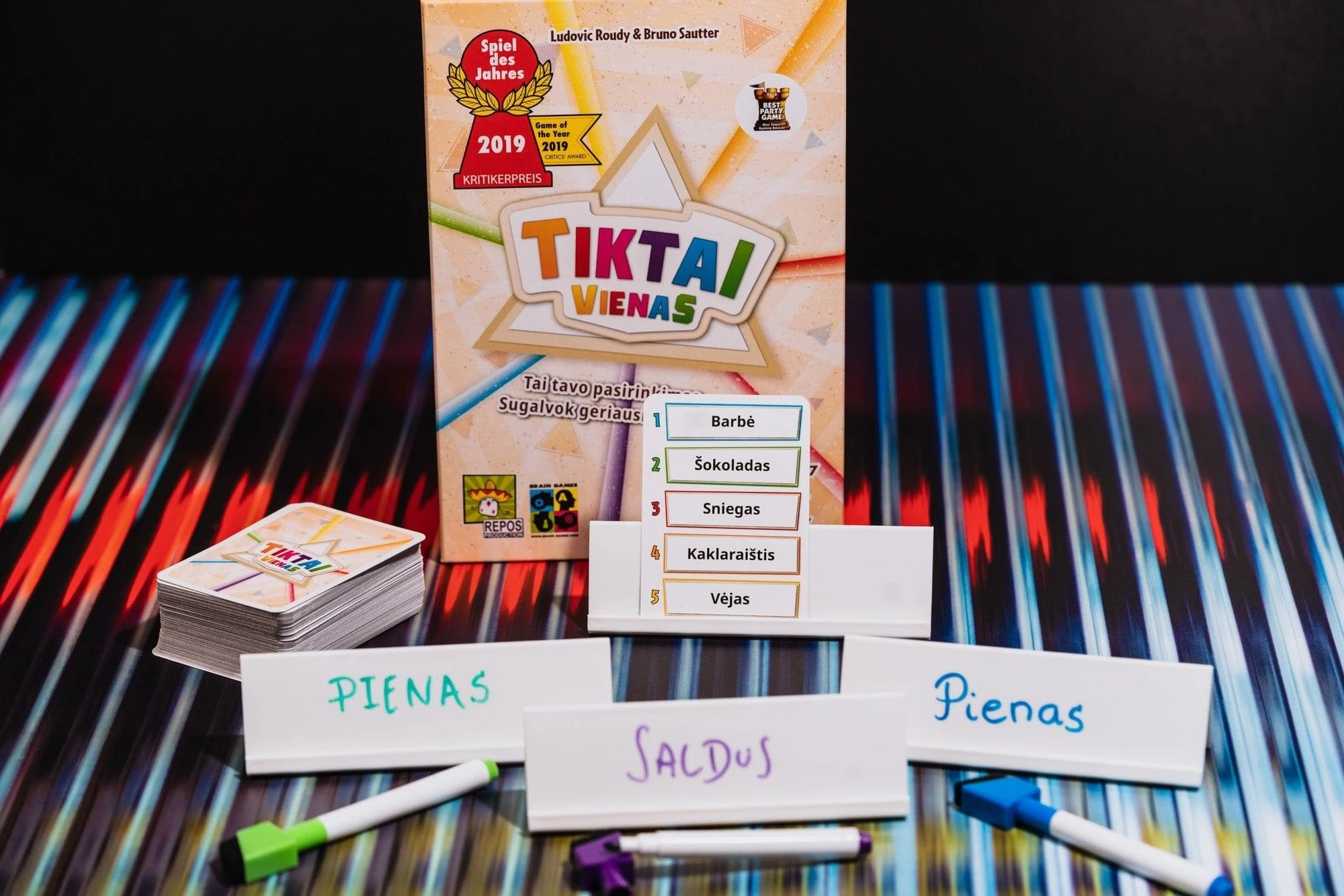 None Brain Games Tiktai Vienas (Just One) | LT