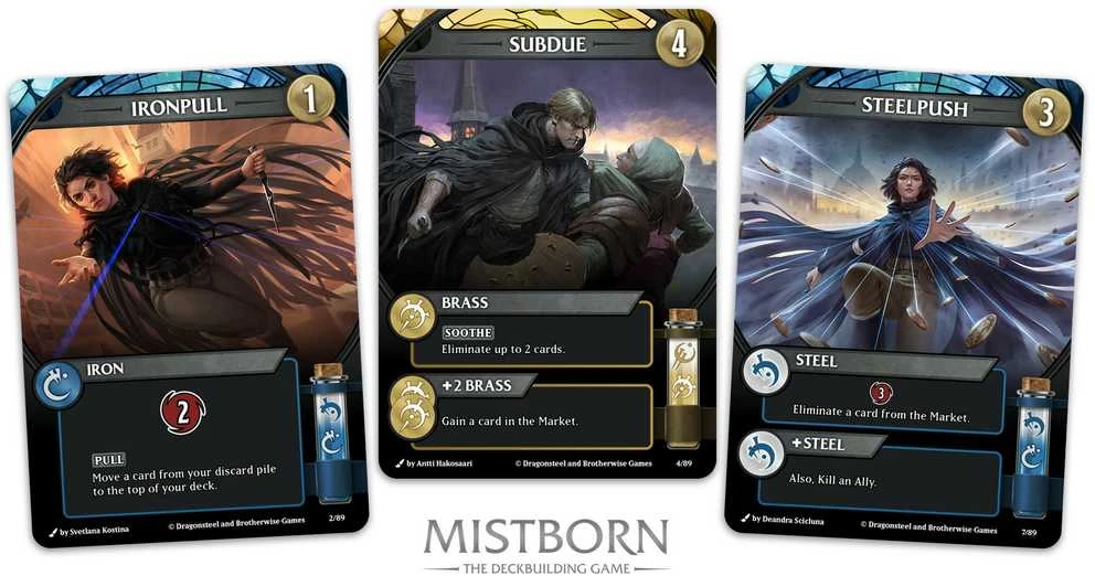 Brotherwise Games Mistborn Deckbuilding Game