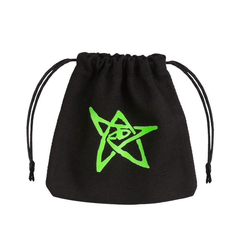 Q Workshop Call of Cthulhu Juodas & Žalias Dice Bag