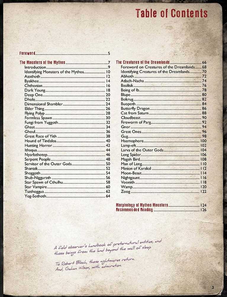 Chaosium Call of Cthulhu - S. Petersens Field Guide to Lovecraftian Horrors knyga