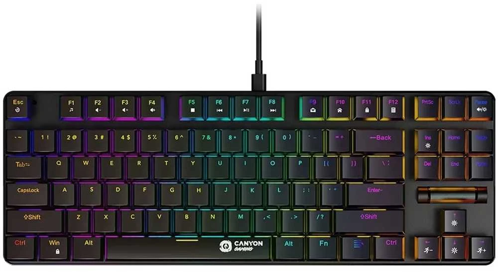 CANYON klaviatūra Cometstrike TKL GK-50 EN Laidinė