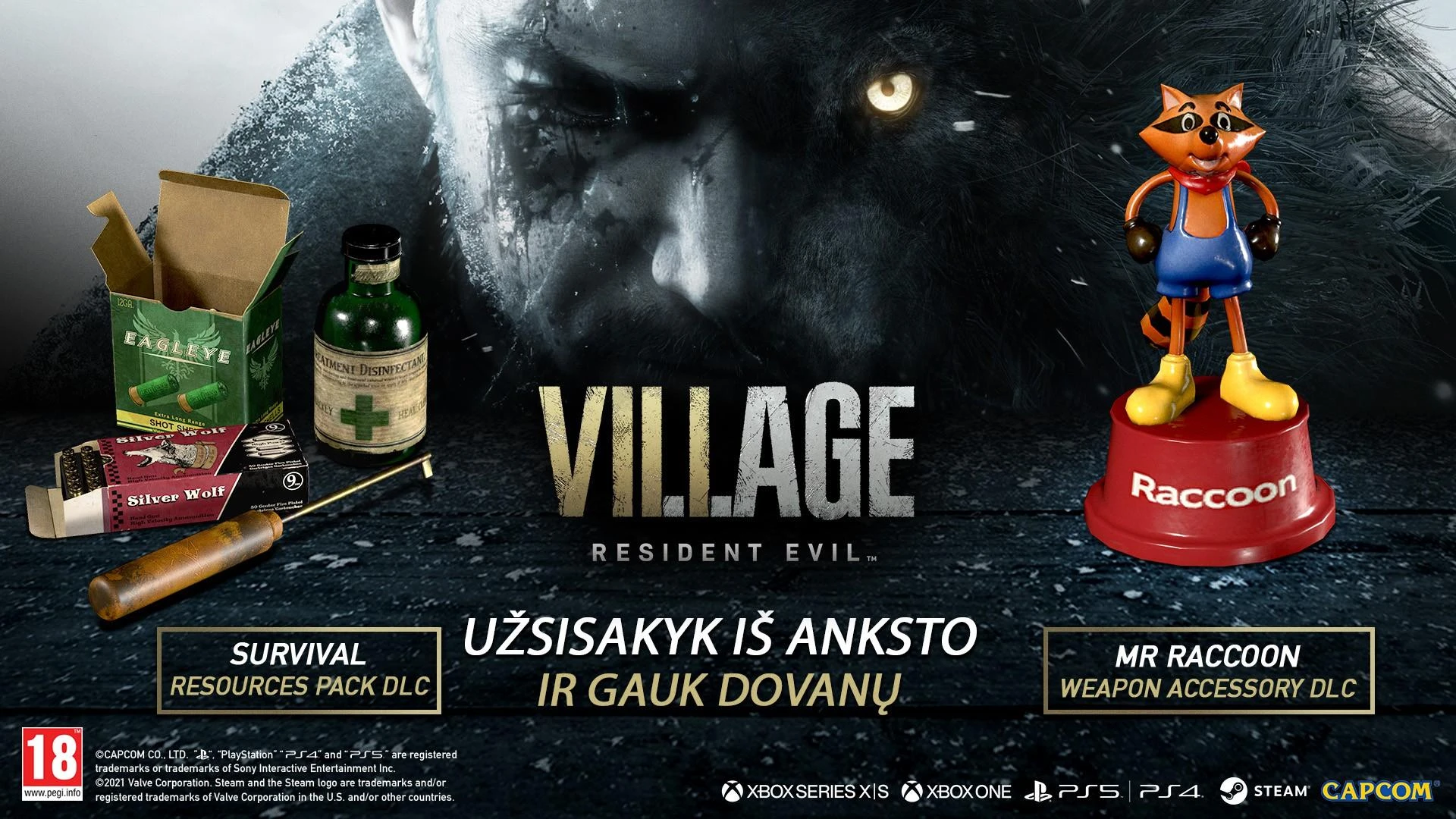 Capcom Resident Evil 8 Village PS4