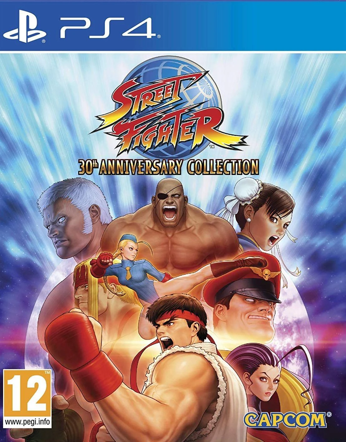 Capcom Street Fighter 30-mečio kolekcija PS4