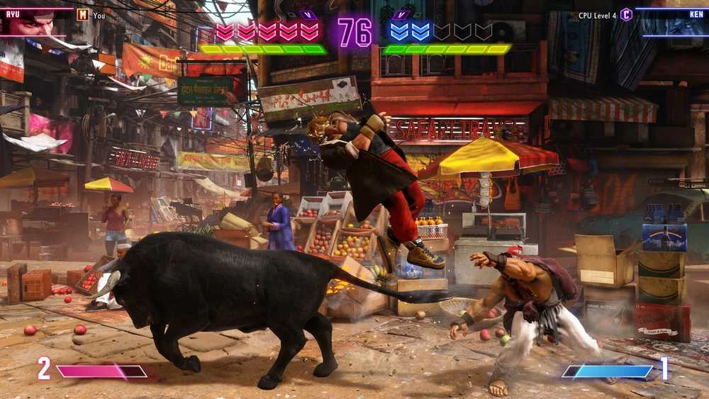 „Capcom Street Fighter 6 Years 1-2 Fighters“ leidimas PS4