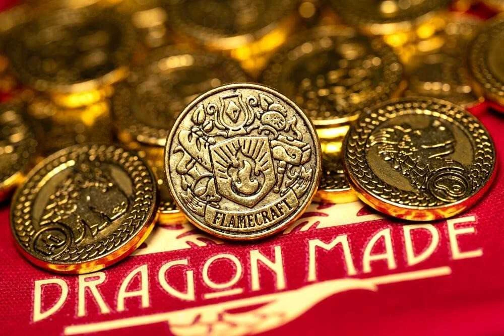 Cardboard Alchemy Flamecraft - Metal Coins (Series 2)