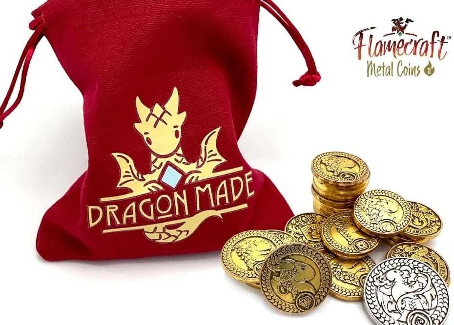 Cardboard Alchemy Flamecraft - Metal Coins (Series 2)