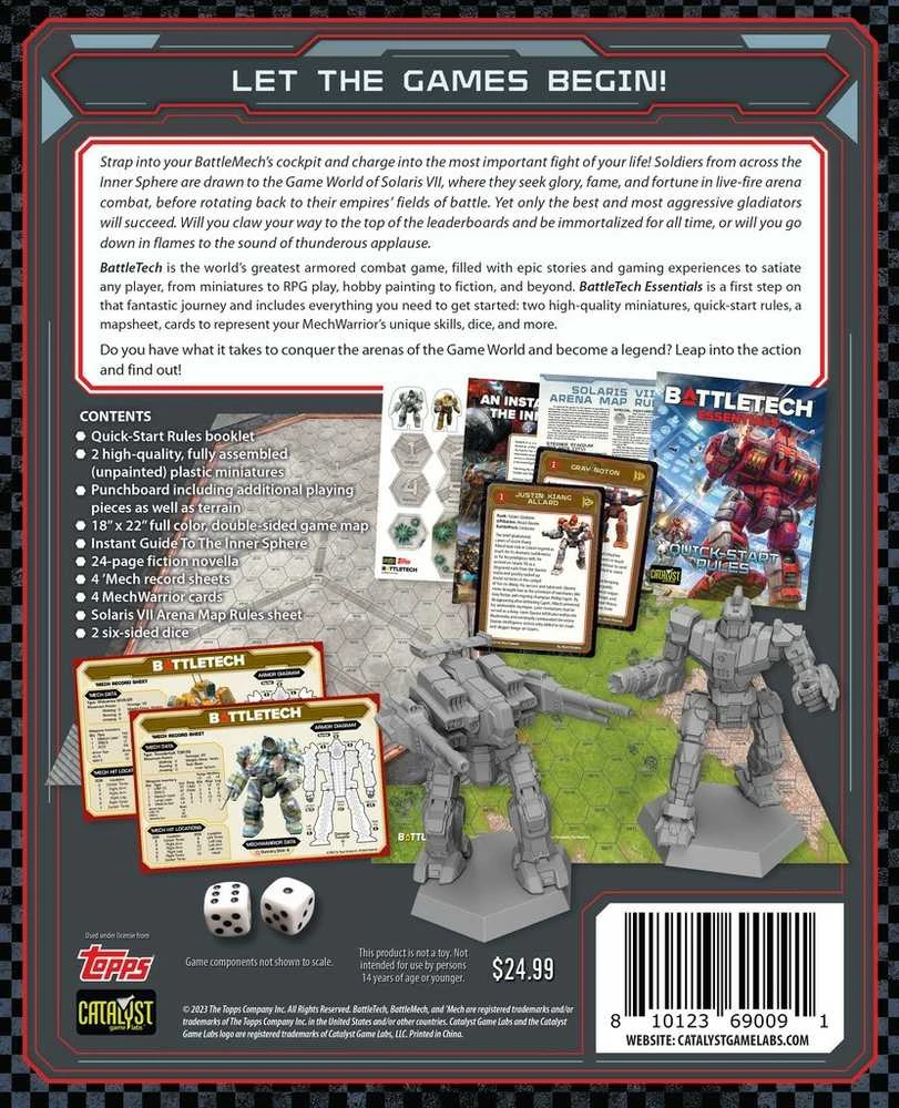 Catalyst Game Labs BattleTech Essentials