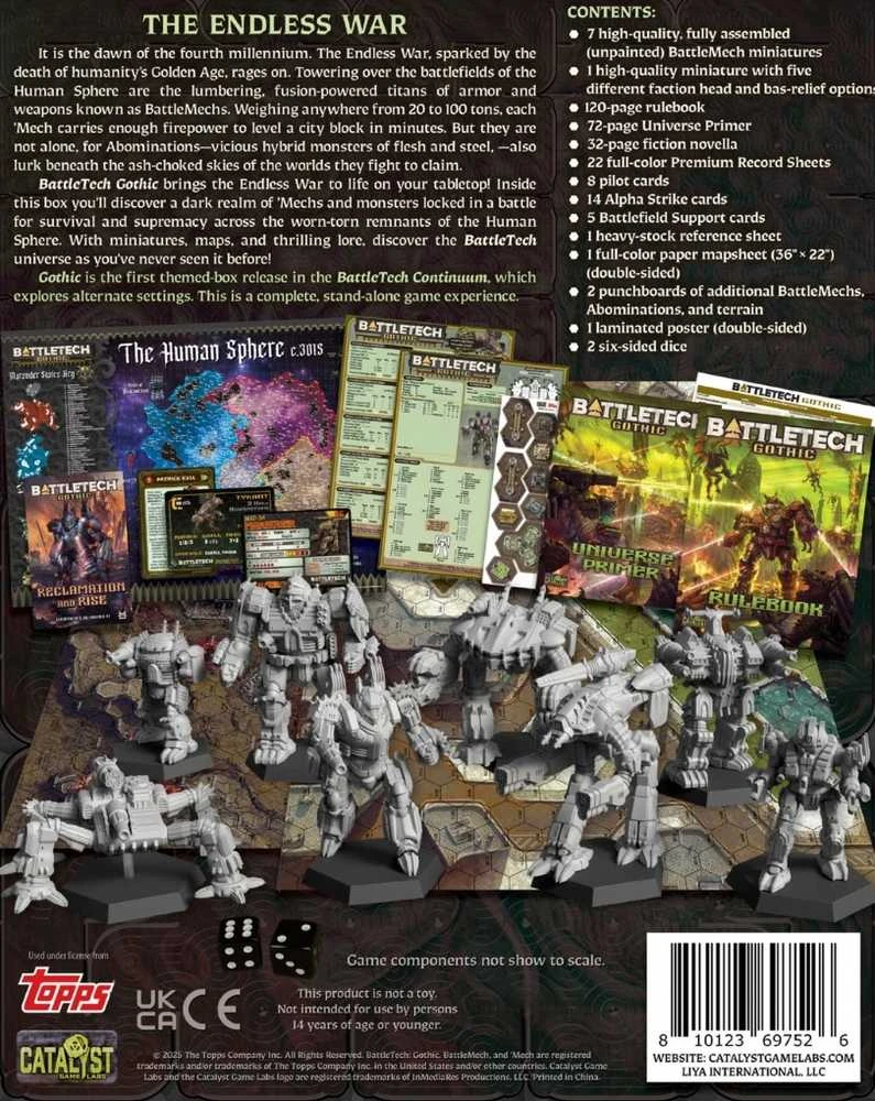 Catalyst Game Labs BattleTech Gothic