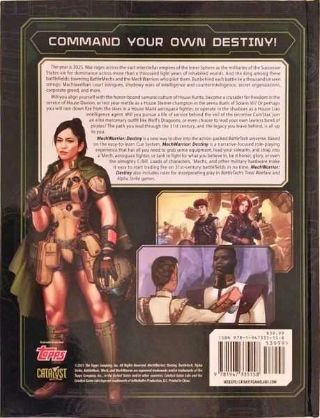 Catalyst Game Labs BattleTech: MechWarrior Destiny
