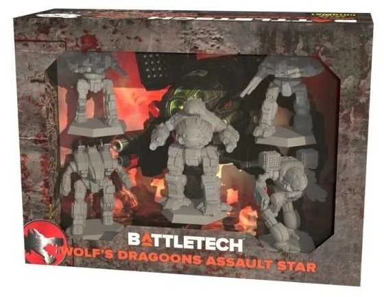 Catalyst Game Labs BattleTech: Wolf's Dragoons Assault Star