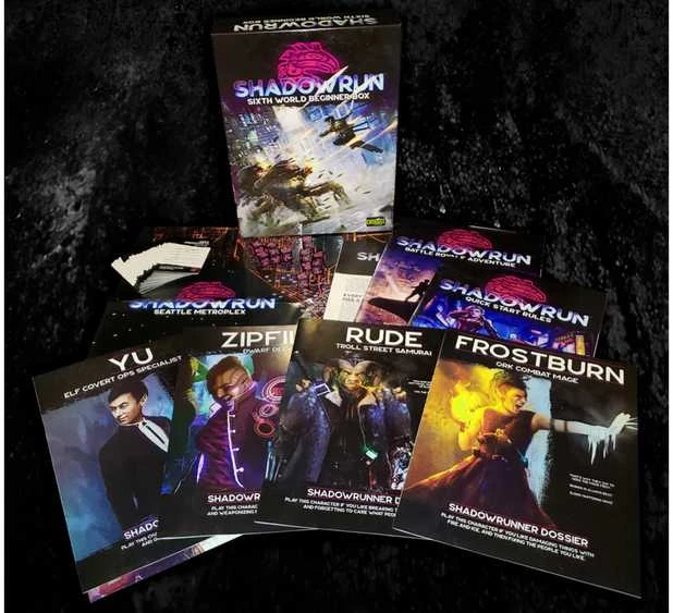 Catalyst Game Labs Shadowrun: Sixth World Beginner Box