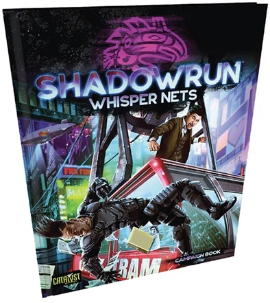 Catalyst Game Labs Shadowrun Whisper Nets knyga