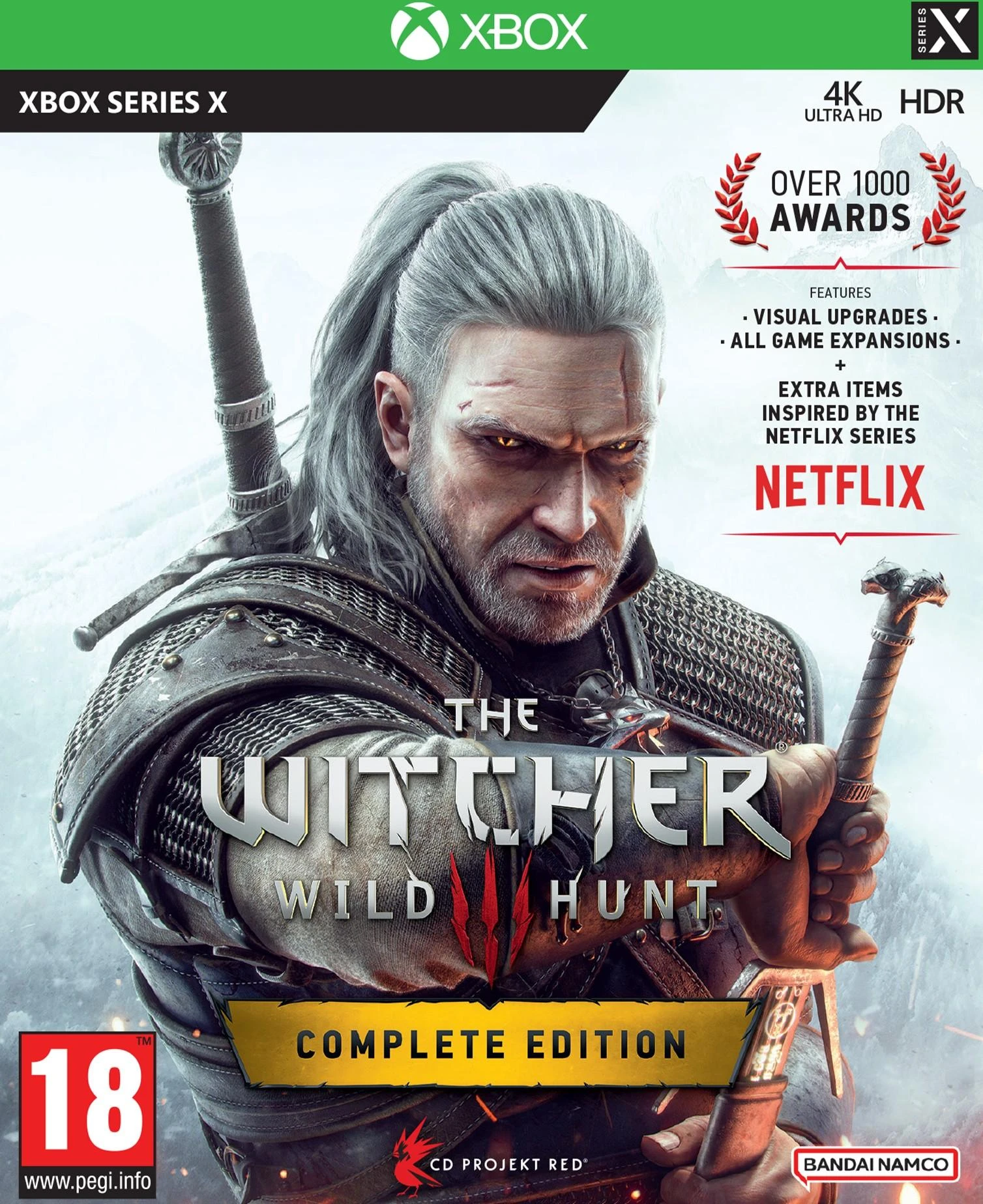GAME CD projektas „The Witcher 3: Wild Hunt“ – pilnas leidimas „XBOX Series X“