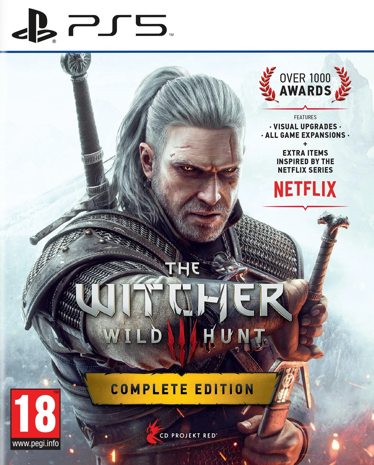 Cd Projekt Red Cd projektas The Witcher 3: Wild Hunt - Complete Edition PS5