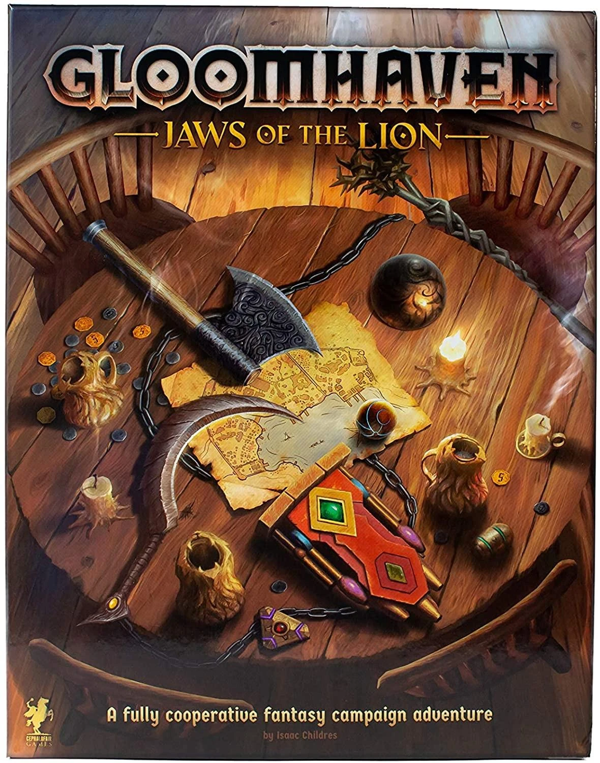 „Cephalofair Games“ Gloomhavenas: Liūto nasrai