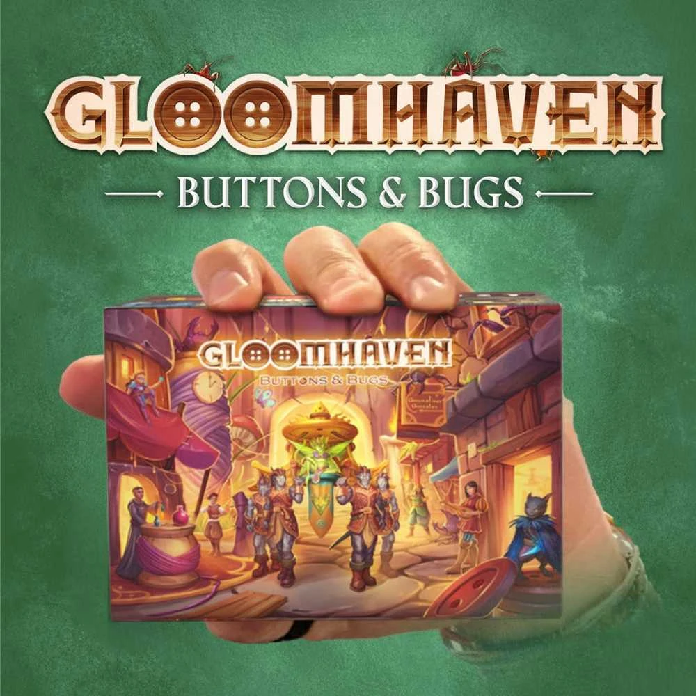 Cephalofair Games Gloomhaven: Mygtukai & Bugs