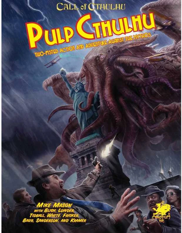Chaosium Call of Cthulhu - Pulp Cthulhu knyga