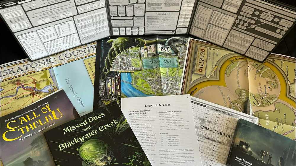Chaosium Call of Cthulhu - Keeper Screen Pack