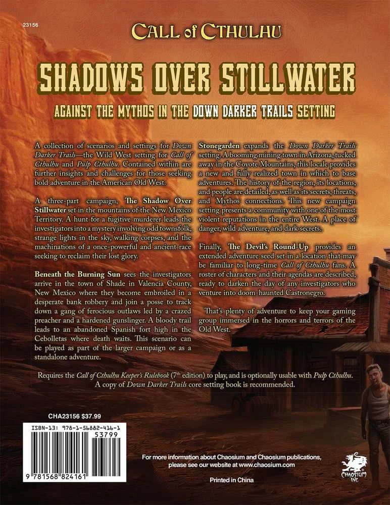 Chaosium Call of Cthulhu - Shadows over Stillwater knyga