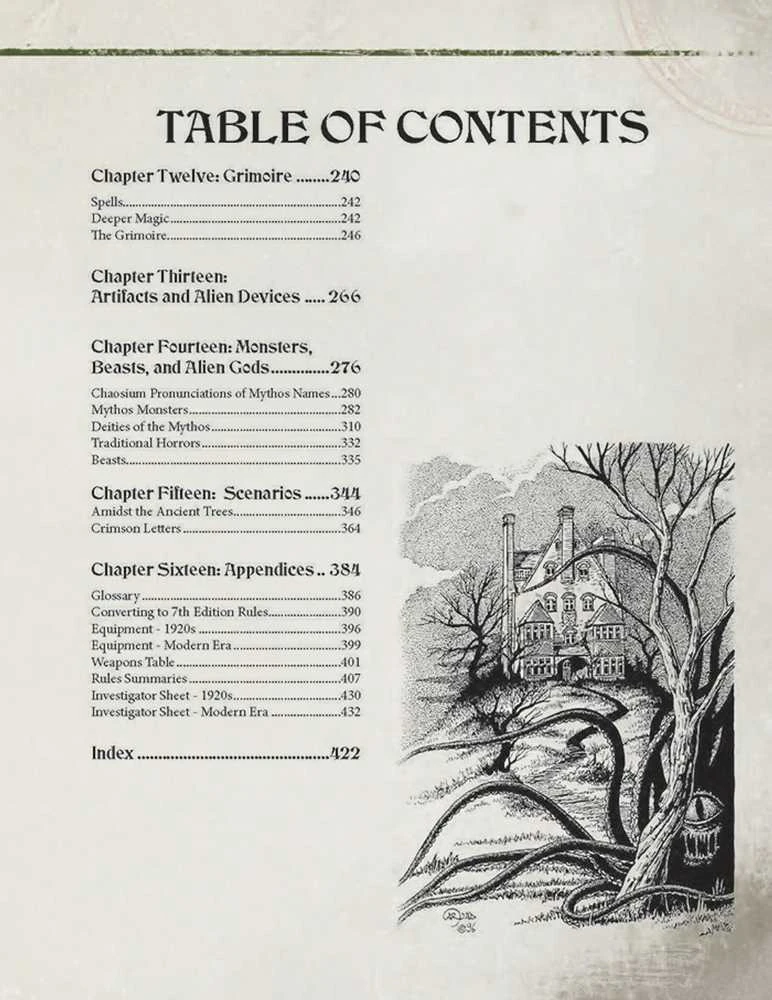 Chaosium Call of Cthulhu - Keeper Rulebook taisyklių knyga