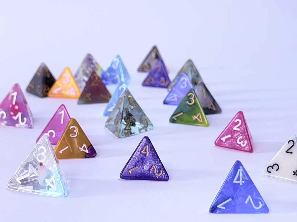 Chessex d4 kauliukas (1 Vnt)