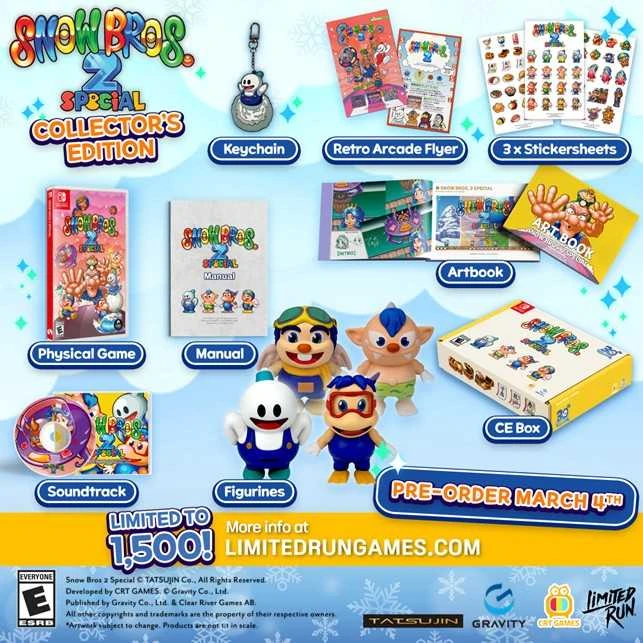 „Clear River Games Snow Bros Special 2“ kolekcinis leidimas