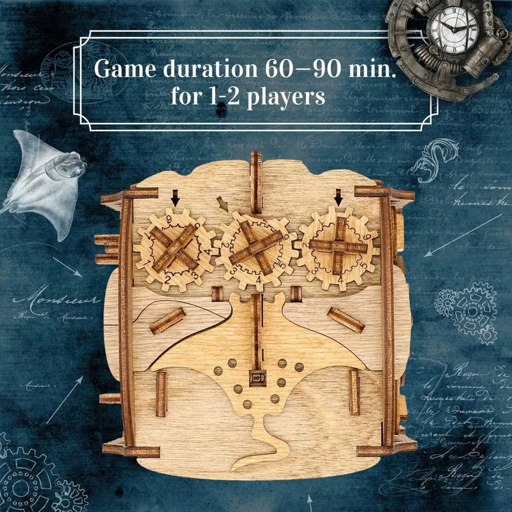 Cluebox - Escape Room in a Box - Captain Nemo's Nautilus