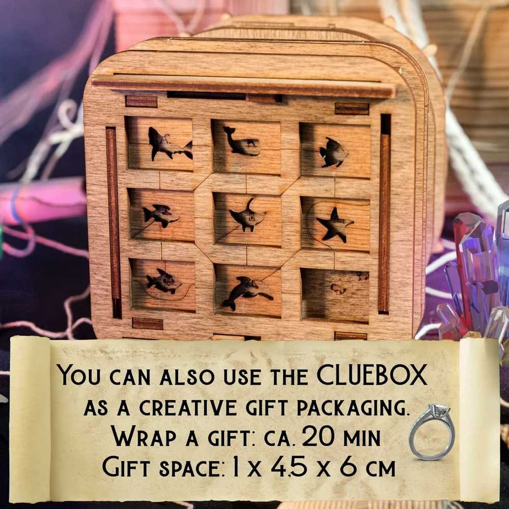 Idventure Cluebox - Escape Room in a Box - Davy Jones Locker