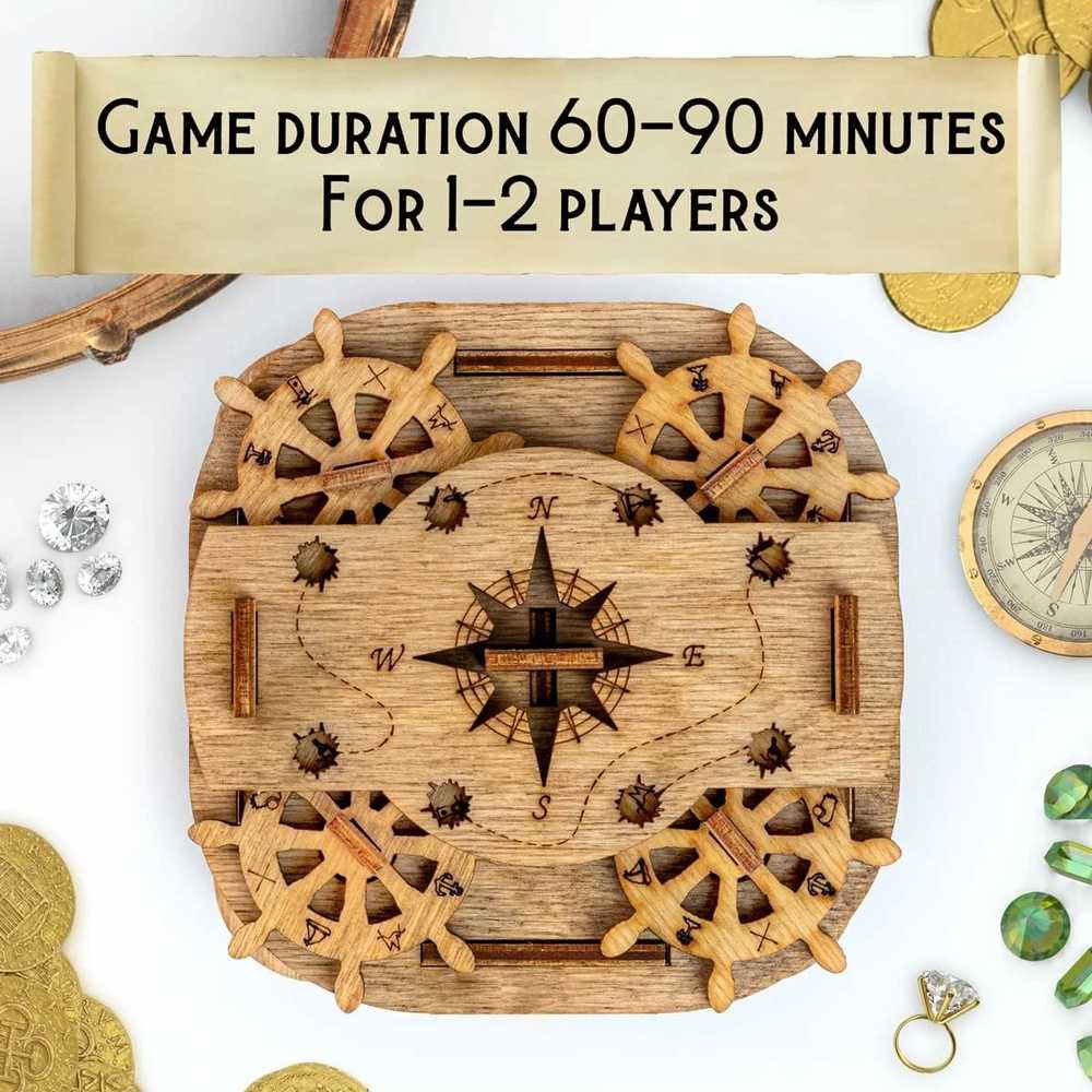 Idventure Cluebox - Escape Room in a Box - Davy Jones Locker