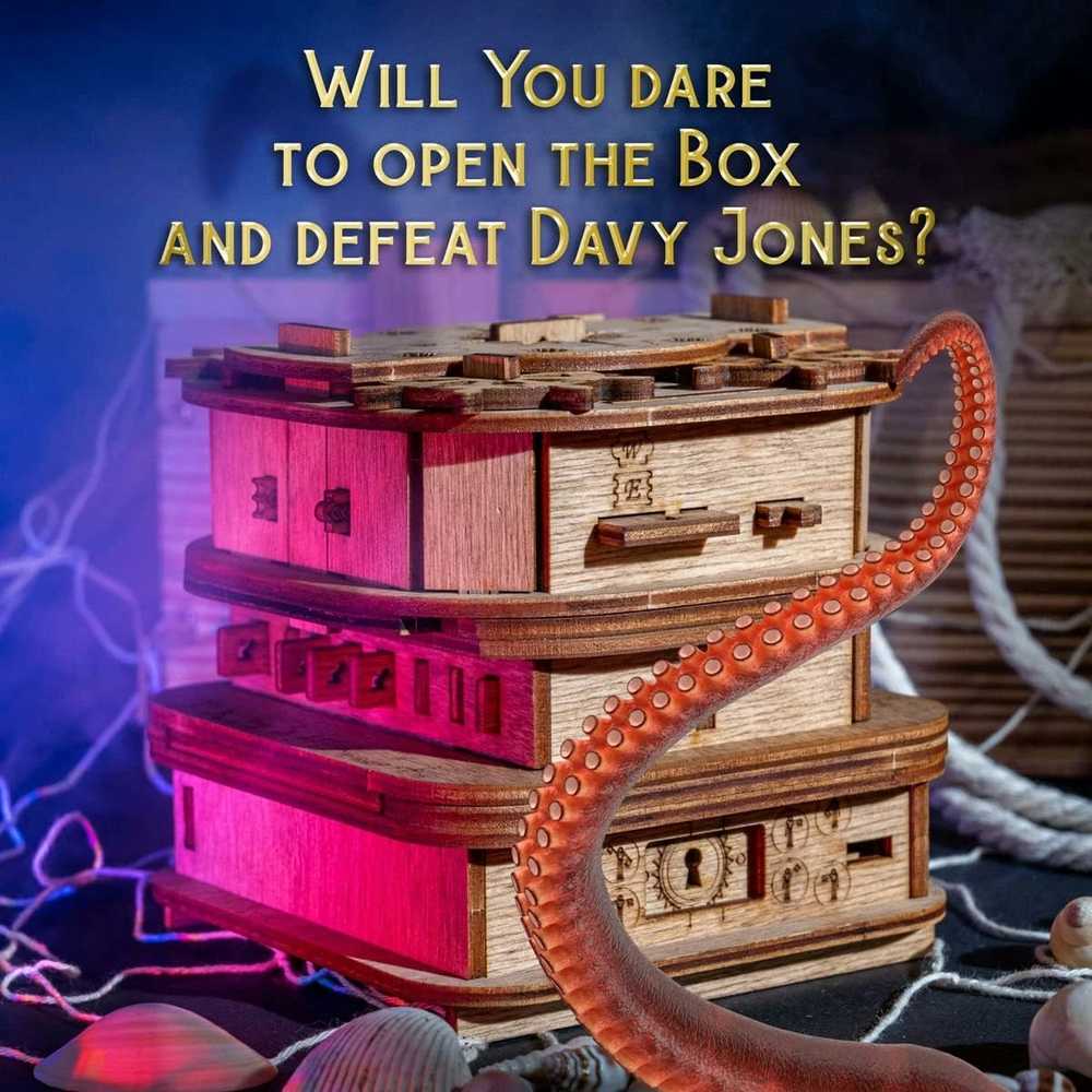 Idventure Cluebox - Escape Room in a Box - Davy Jones Locker
