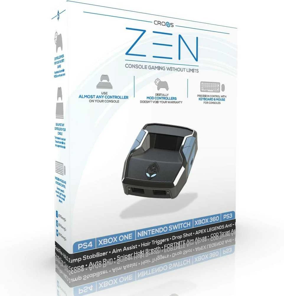 Valdiklio emuliatorius Collective Minds Cronus Zen, skirtas Xbox, Playstation, Nintendo ir PC